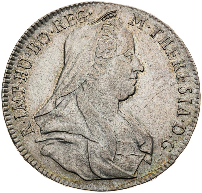 1/2 Thaler 1772 - front