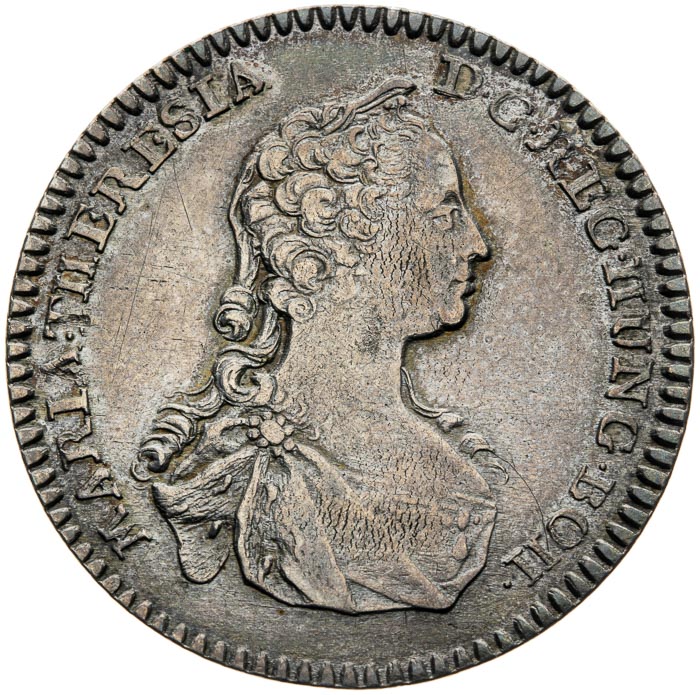 1/4 Thaler 1742 - front