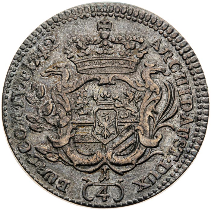 1/4 Thaler 1742 - back