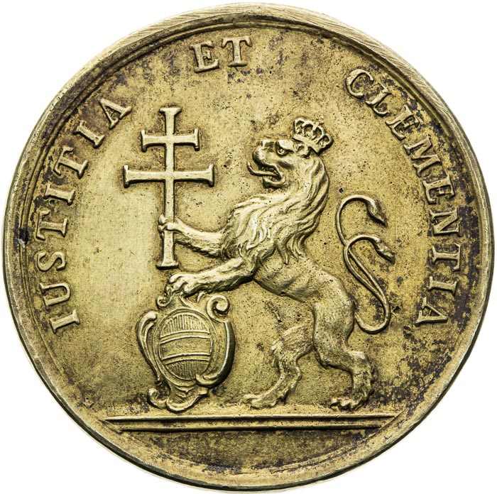 Medal 1741  - back