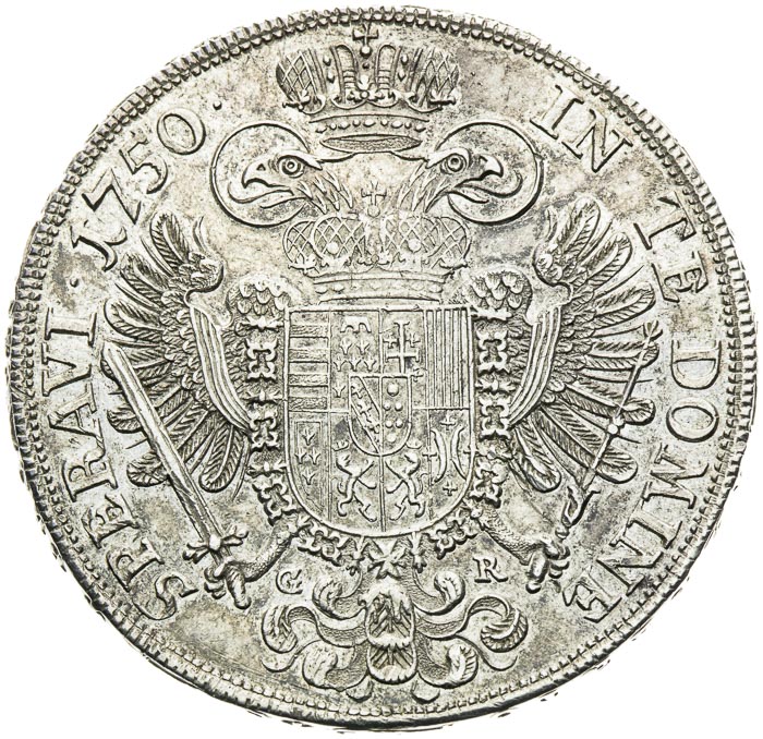 1/2 Tolar 1750 - revers