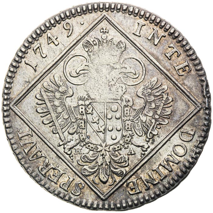 30 Krejcar 1749 - revers