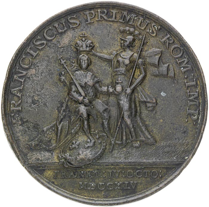 Medaile 1745 - avers