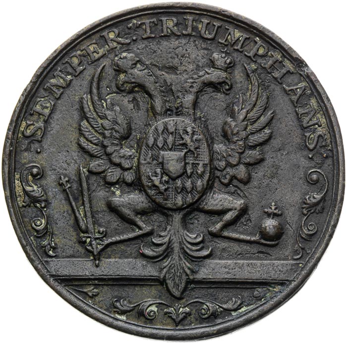 Medaile 1745 - revers