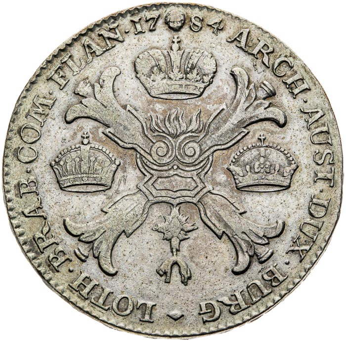Tolar 1784 - revers