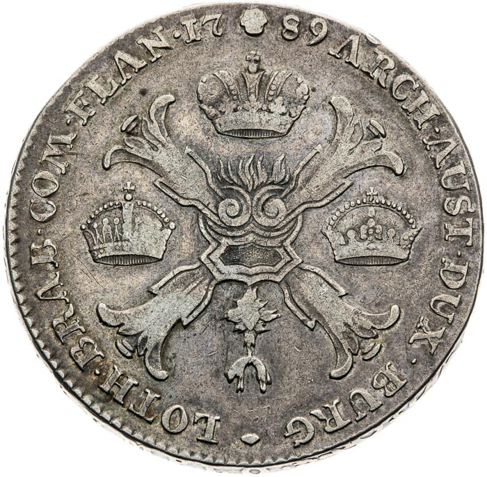 Tolar 1789 - revers