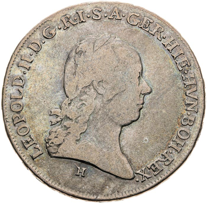 1/2 Thaler 1792 - front
