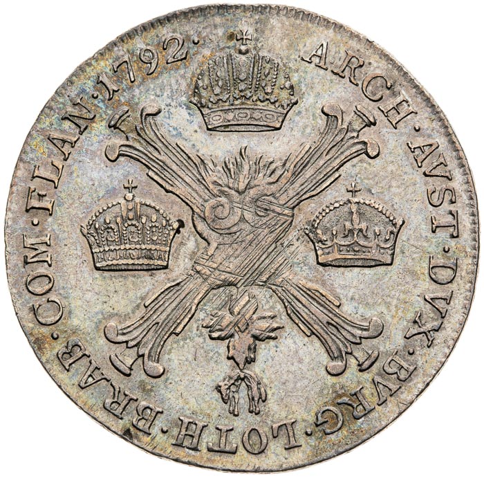 1/4 Thaler 1792 - back