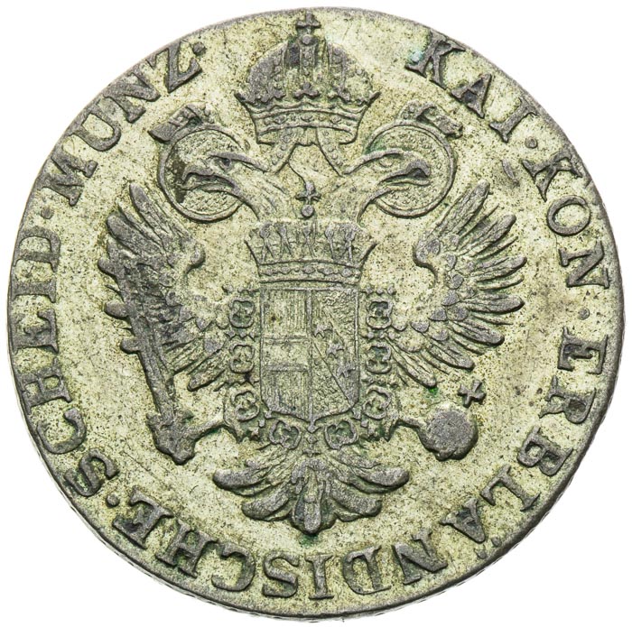 6 Krejcar 1795 - avers