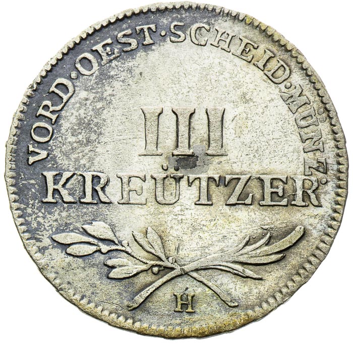3 Krejcar 1794 - revers