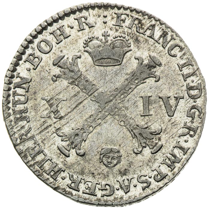 XIV Liard 1793 - revers