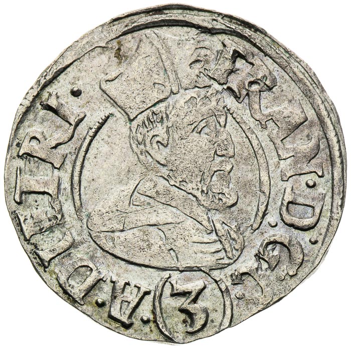 3 Kreutzer 1618 - front