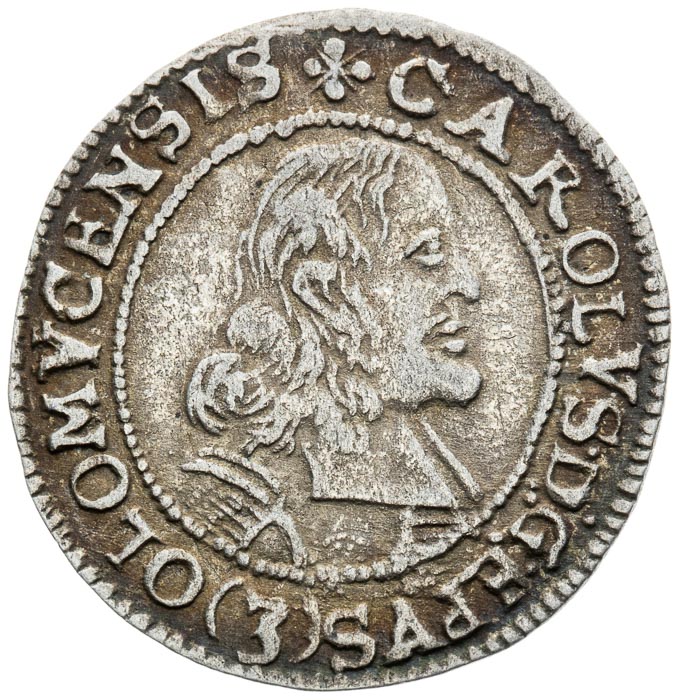 3 Kreutzer 1668 - front