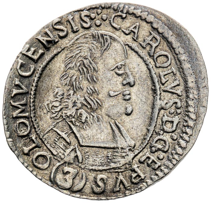 3 Kreutzer 1669 - front