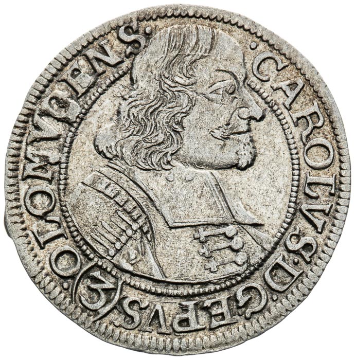3 Kreutzer 1670 - front