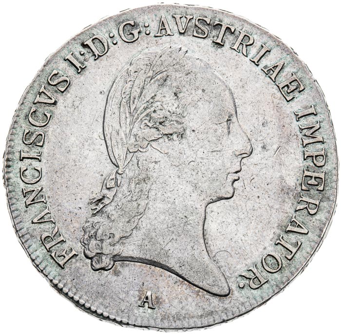 1/2 Tolar 1815 - avers