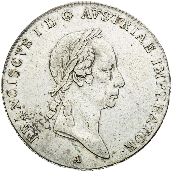 1/2 Tolar 1826 - avers
