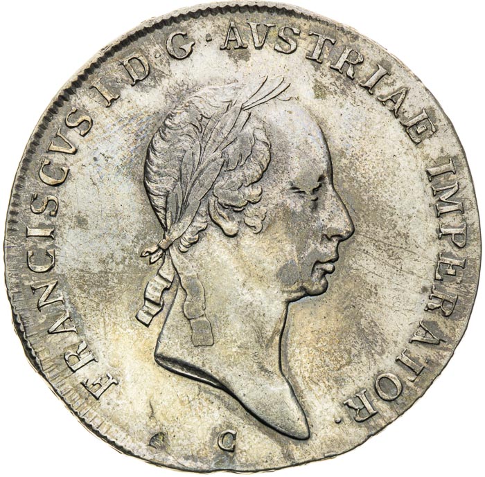1/2 Tolar 1827 - avers