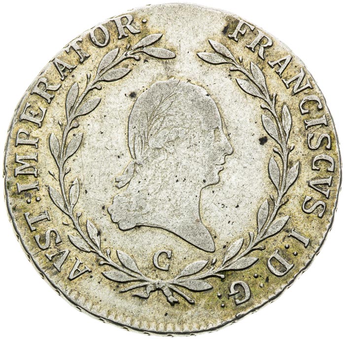 20 Kreutzer 1815 - front
