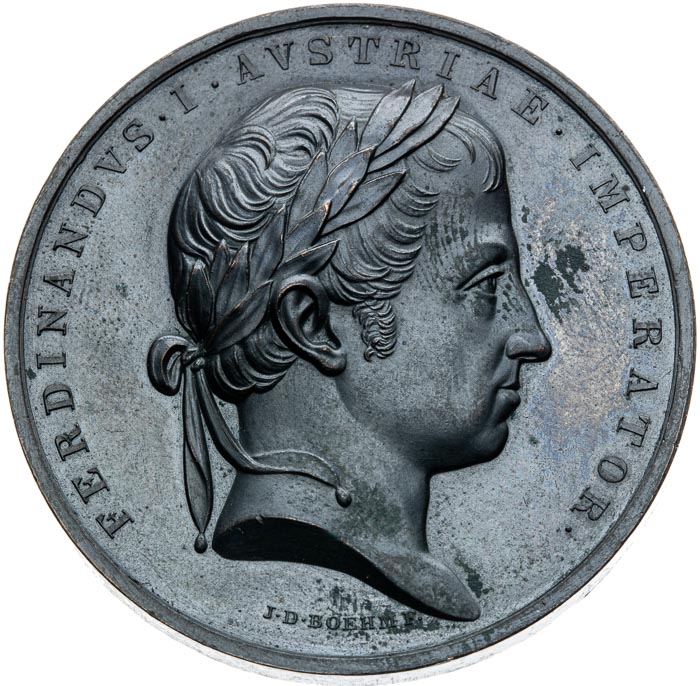 Medaile 1835 - avers