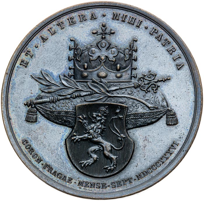 Medaile 1836 - revers