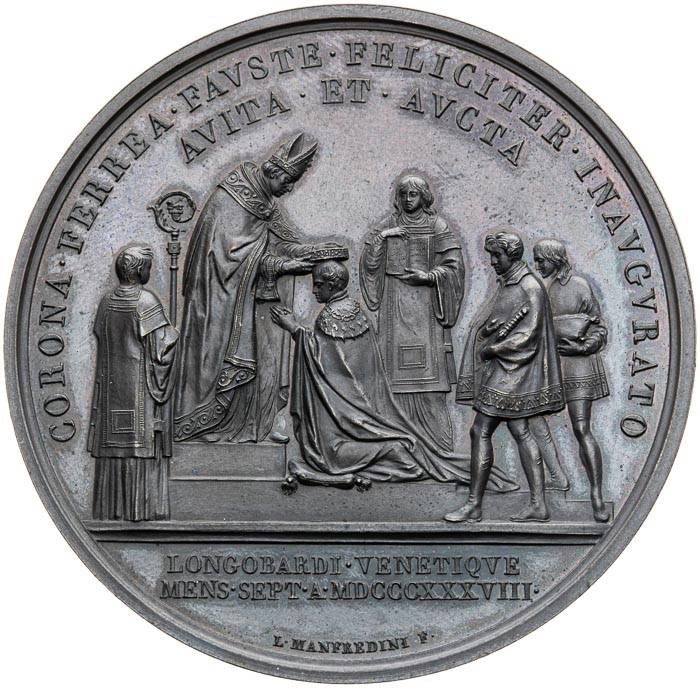 Medaile 1838 - revers
