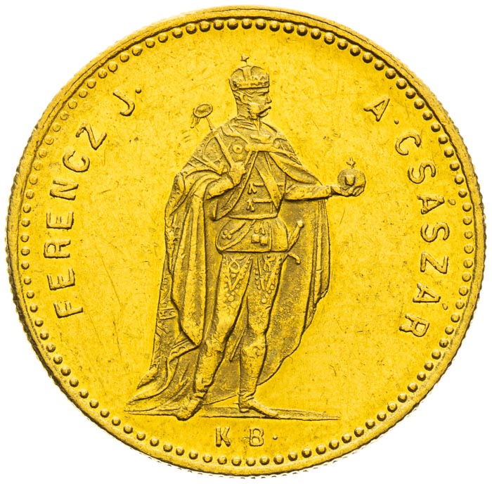 Ducat 1869 - front