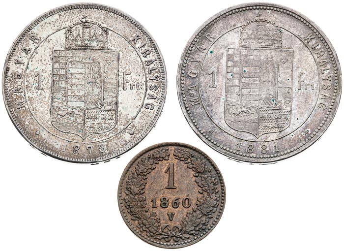 Coins (3 pcs) - front