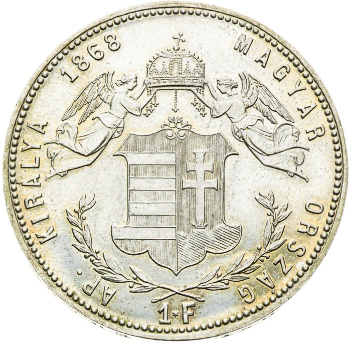 Gulden 1868 - back