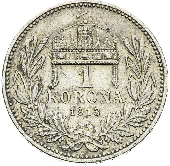 Korona 1913 - revers