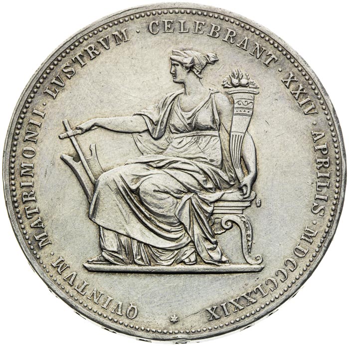 2 Gulden 1879 - back