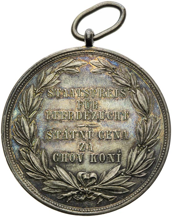 Silver medal  - back