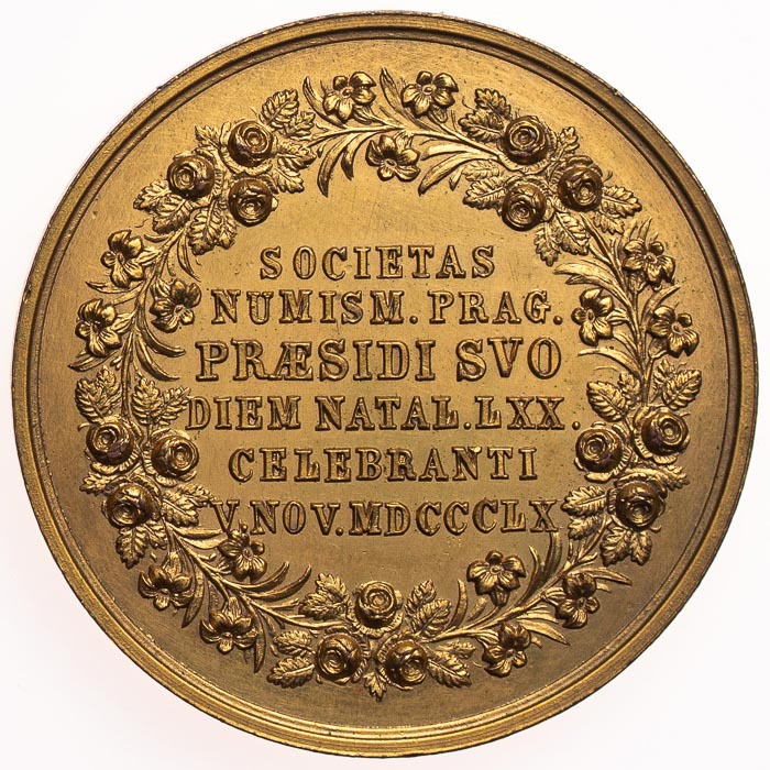 Medal 1860 - back