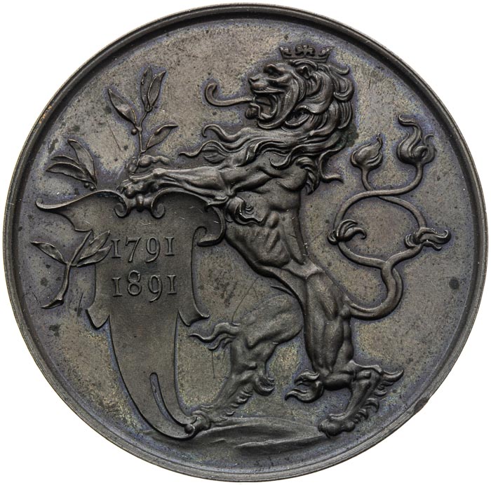Medal 1891 - front