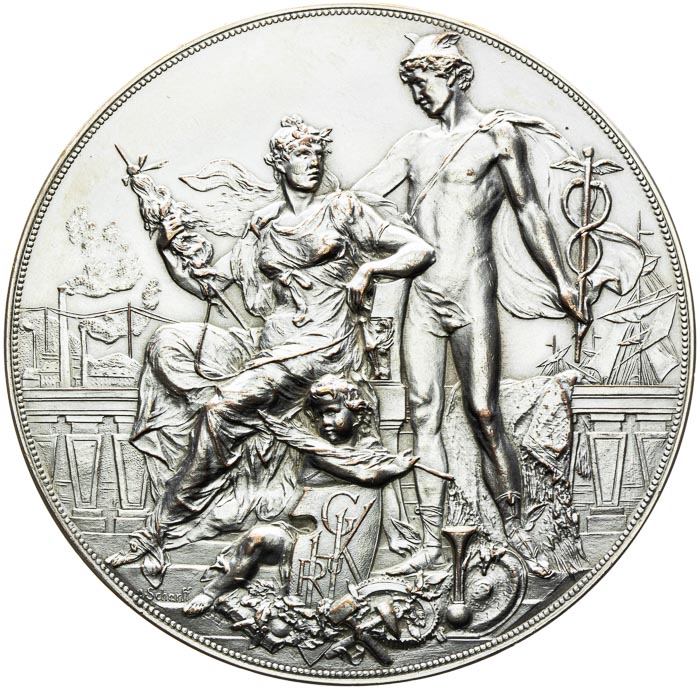 Medal 1906 - back