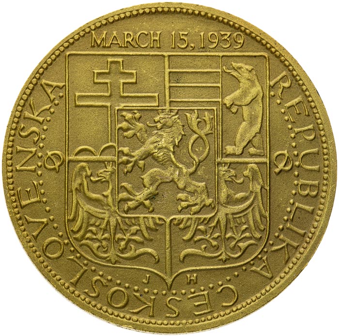 Medal 1939 - back