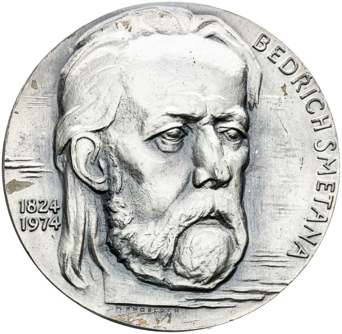 Silver medal 1974 - front