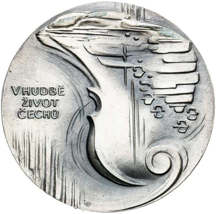 Silver medal 1974 - back
