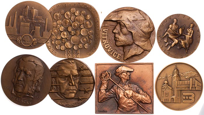 Medal (8 pcs) - front