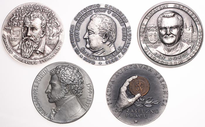 Medal (5 pcs) - front