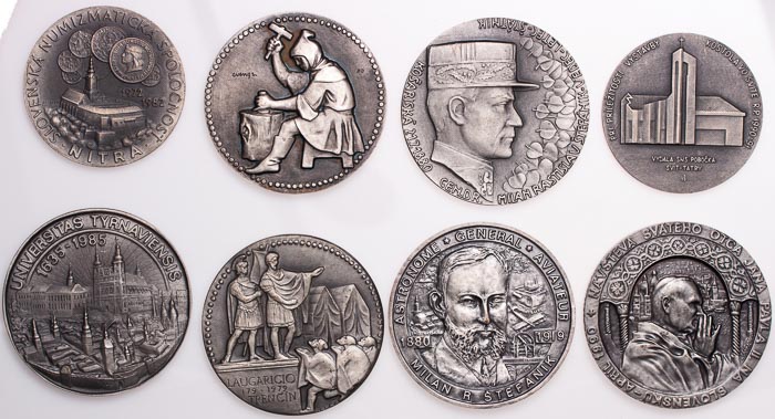 Medals (8 pcs) - front
