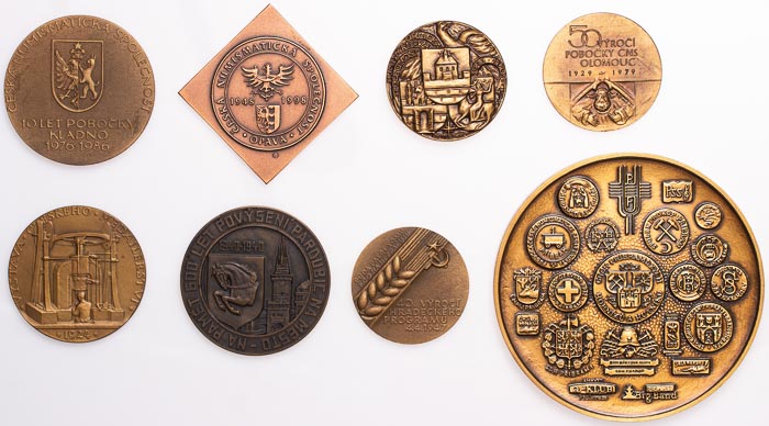 Medals (9 pcs) - back