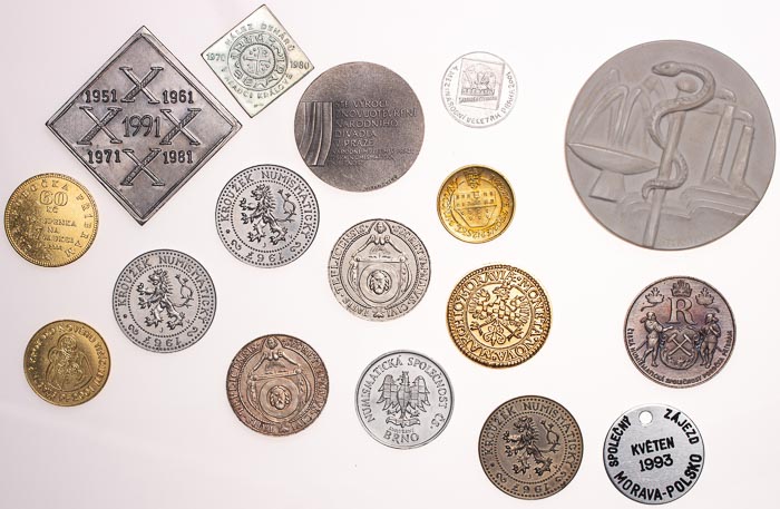 Medals (17 pcs) - back