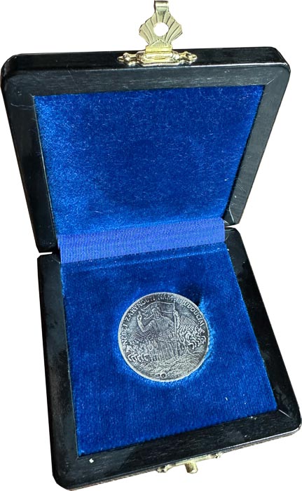 Silver medal 1929/2017 - front