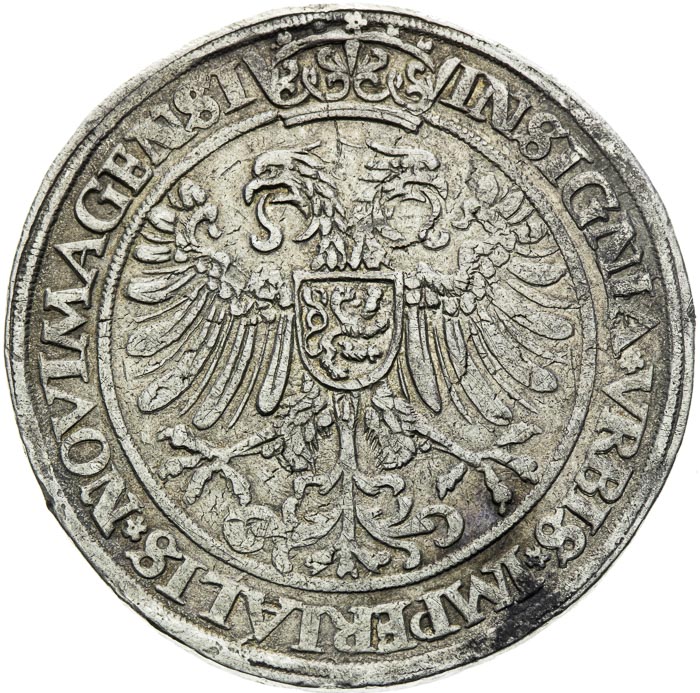 Thaler (1543-1555) - back