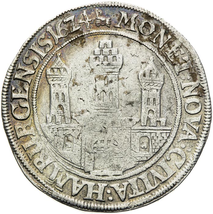 Thaler 1624 - back