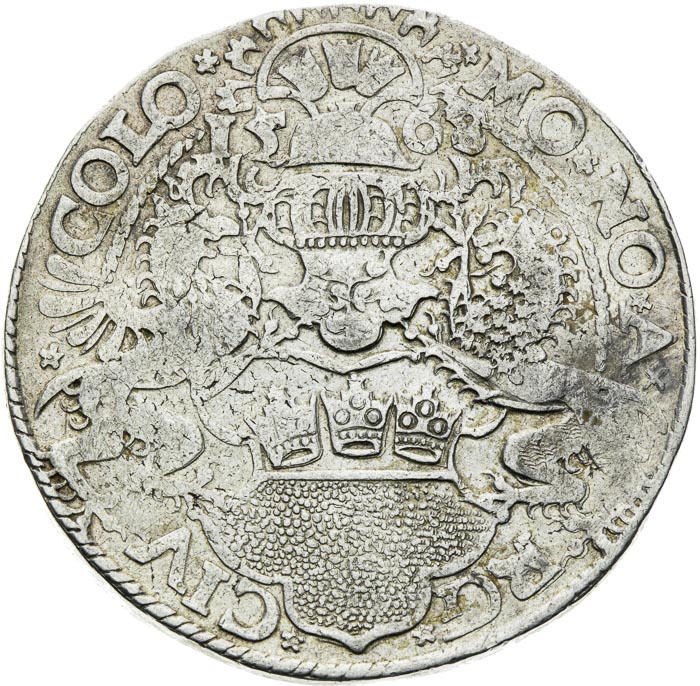 Thaler 1568 - back