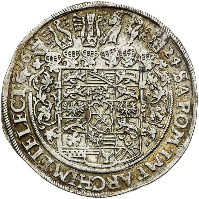 Thaler 1624 - back