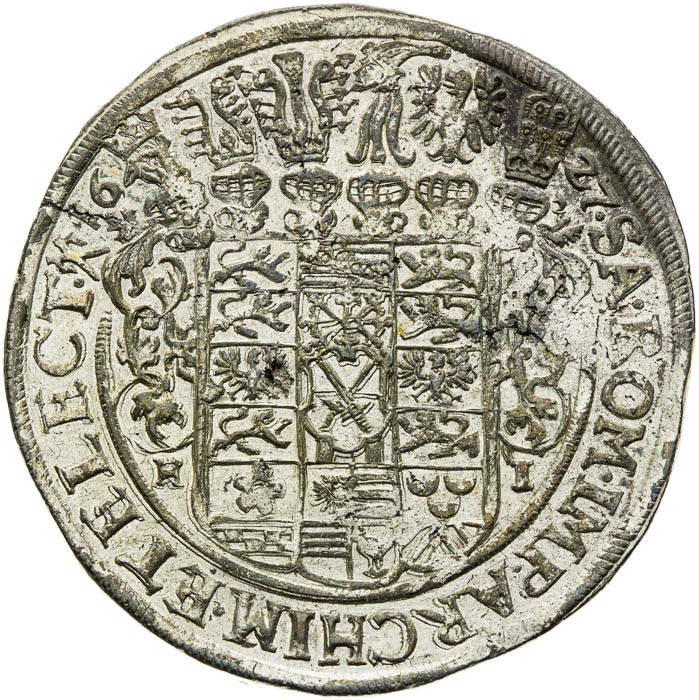Thaler 1627 - back