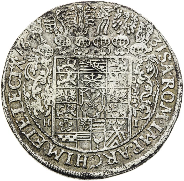 Thaler 1631 - back